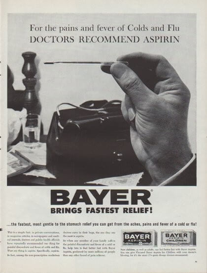 aspirin reklami